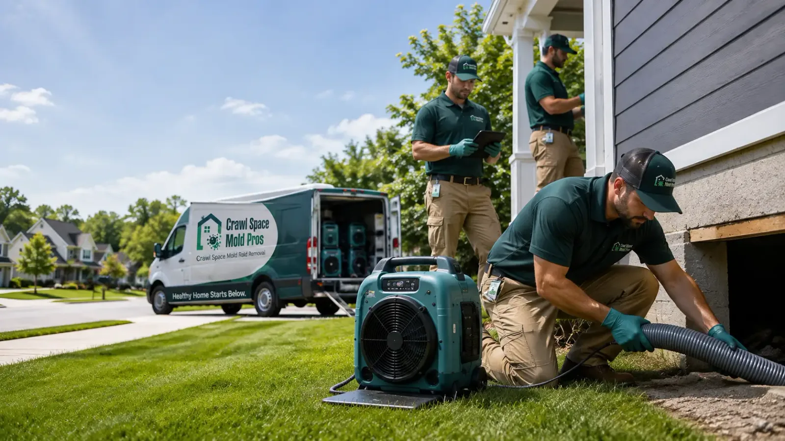 Crawl Space Mold Removal in Waterville, PA